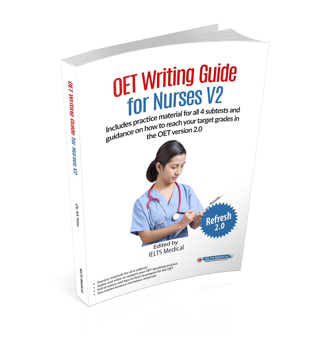 OET (Nursing) Writing Guide for Nurses 2